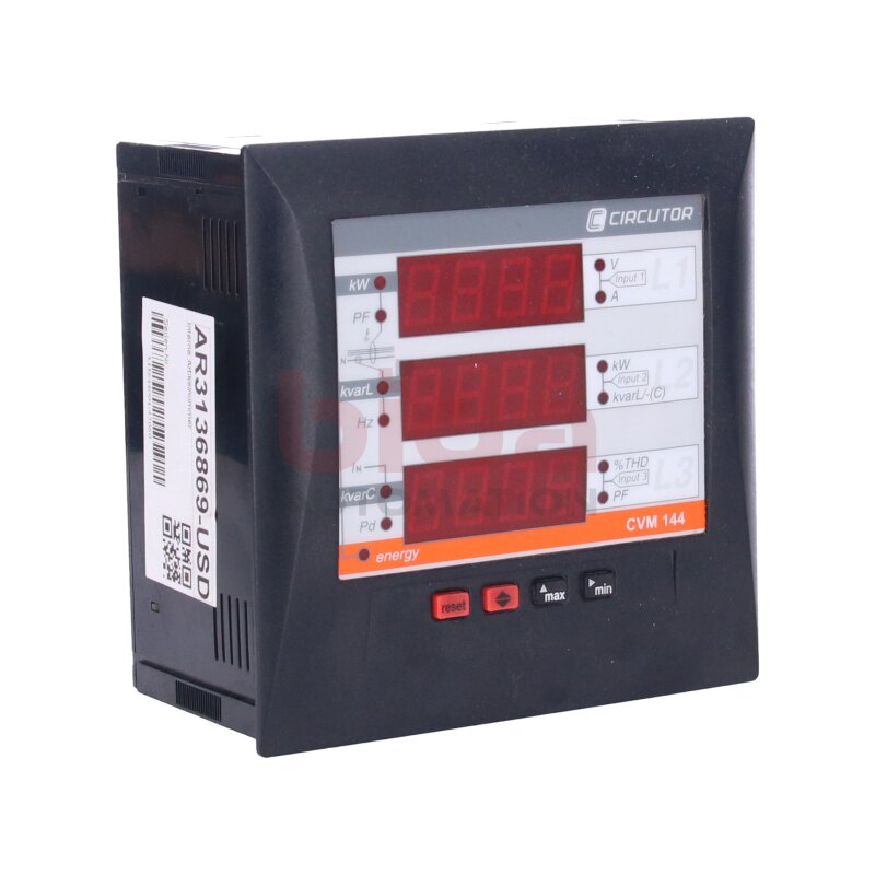 CIRCUTOR CVM144 Netzanalysator Power Analyzer