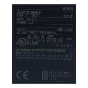 Mitsubishi QX81 Eingabeeinheit / imput unit 24V