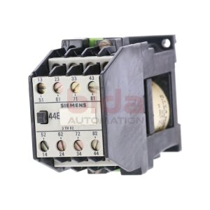Siemens 3TH82 44-0B Schütz Contector  600 VAC 16A 24V