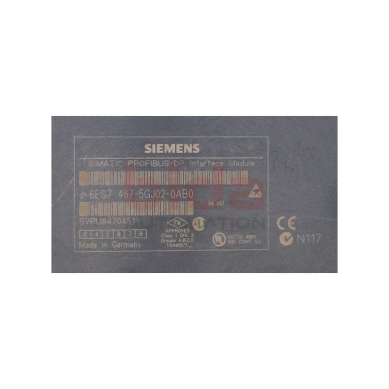 Siemens 6ES7467-5GJ02-0AB0 / 6ES7 467-5GJ02-0AB0 SIMATIC S7-400, Anschaltung / connection