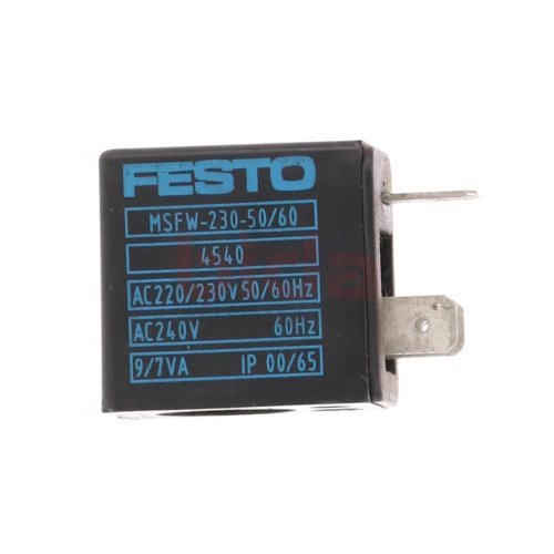 Festo MSFW-230-50/60 (4540) Magnetventil Solenoid Valve  220AC 230V