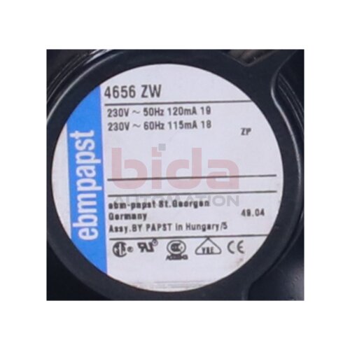 ebmpapst  4656 ZW AC-Axiall&uuml;fter / AC axial fan