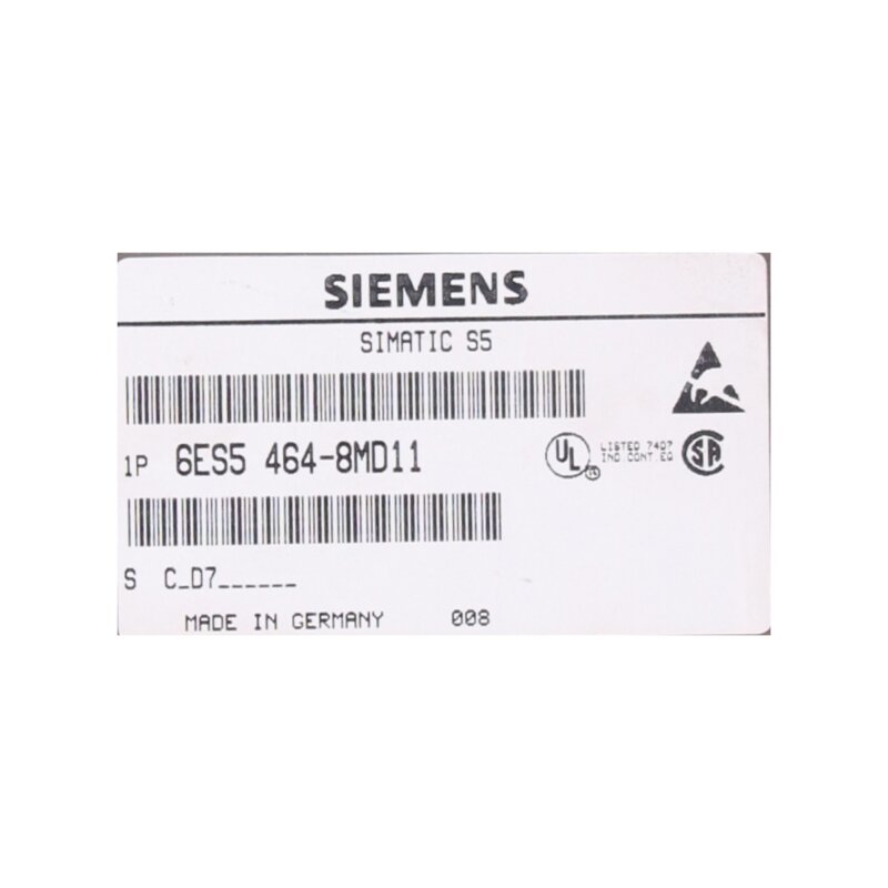 Siemens 6ES5464-8MD11 / 6ES5 464-8MD11 SIMATIC S5, Analogeingabe / analogue input