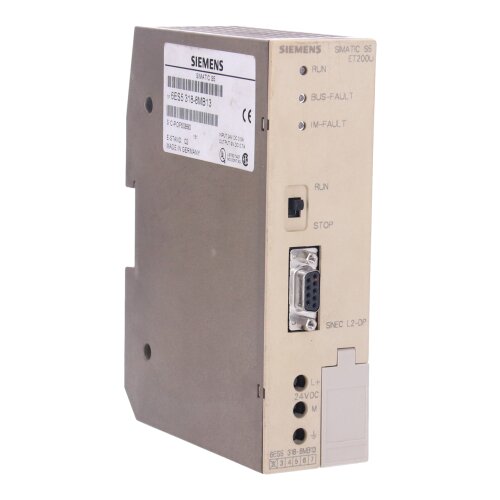 Siemens 6ES5318-8MB13 / 6ES5 318-8MB13 SIMATIC S5 Anschaltung Connection