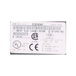 Siemens 6ES7212-1AA01-0XB0 / 6ES7 212-1AA01-0XB0 SIMATIC...