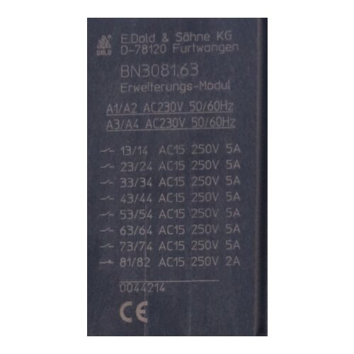 E.Dold &amp; S&ouml;hne BN3081 (BN3081.63) Erweiterungsmodul Extension module