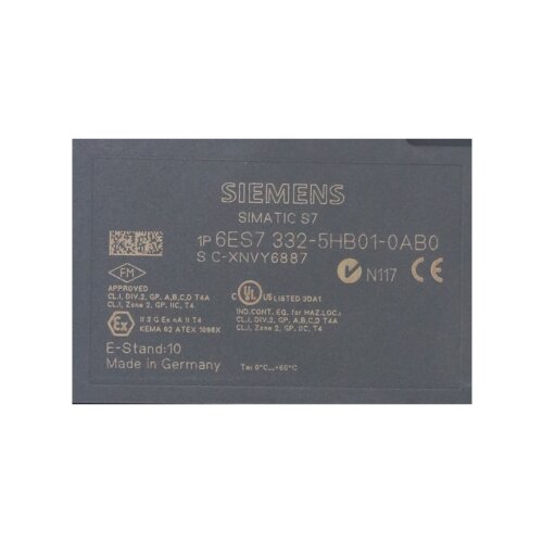 Siemens 6ES7332-5HB01-0AB0 / 6ES7 332-5HB01-0AB0 SIMATIC S7-300, Analogausgabe / analogue output