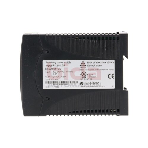 Wieland wiposP1 24-1.25 (81.000.6110.0) Schaltnetzteil Switch Power Supply 100-240 VAC  0,8A