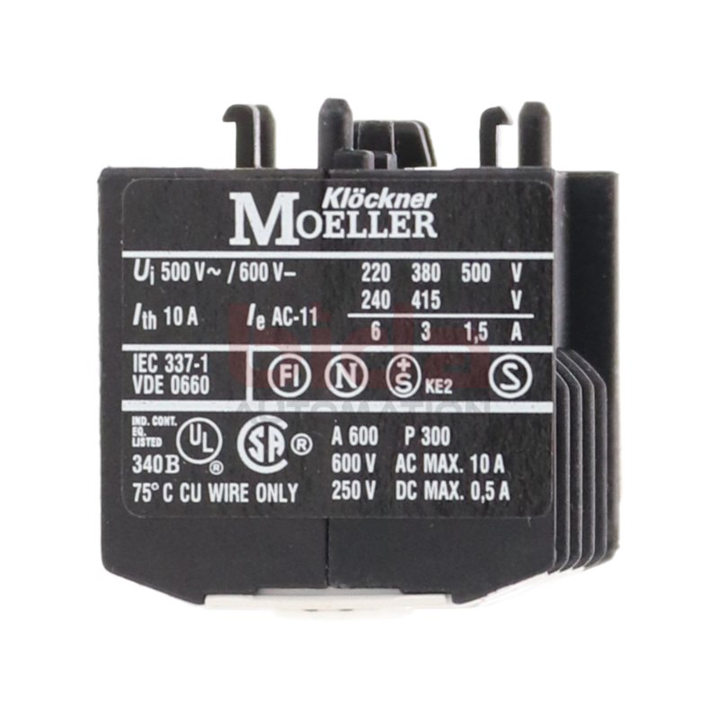 Moeller 11 DIL E Hilfsschalterblock Auxiliary Switch Block