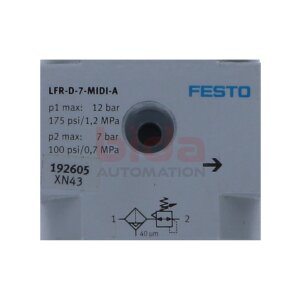 Festo LFR-D-7-MIDI-A (192605) Filter-Regelventil Filter...
