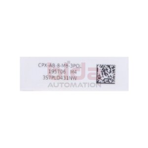 Festo CPX-AB-8-M8-3POL  (195706) Anschlussblock /...