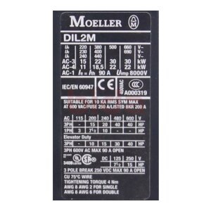 Moeller DIL 2 M Leistungsschütz Power Contactor 250...