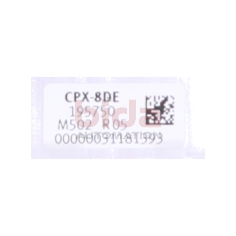Festo CPX-8DE (195750) Eingangsmodul / input module 24 V