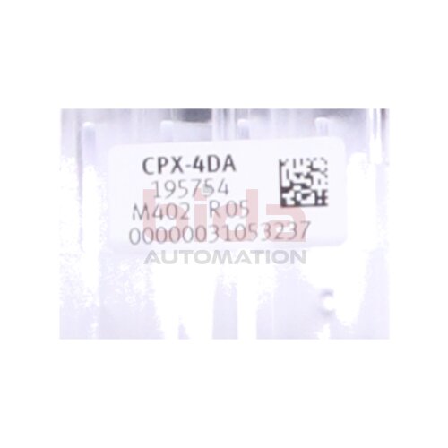 Festo CPX-4DA  (195754) Ausgangsmodul / output module