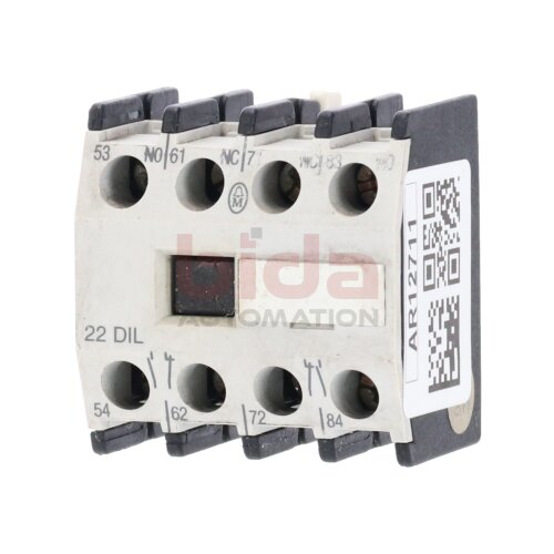 Moeller 22 DIL Hilfsschalter Auxiliary switch 600 V AC 15A