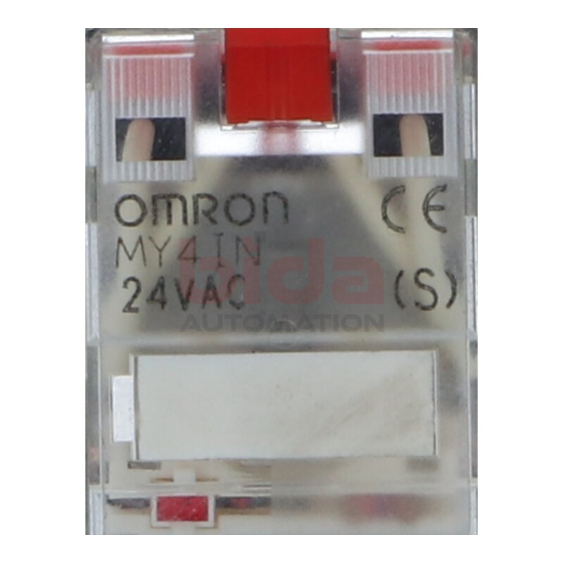 OMRON MY4IN 24VAC / MY4 IN Spule 4-poliger Wechsler Steckrelais Coil 4-pole changeover plug-in relay