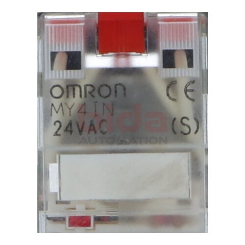 OMRON MY4IN 24VAC / MY4 IN Spule 4-poliger Wechsler Steckrelais Coil 4-pole changeover plug-in relay