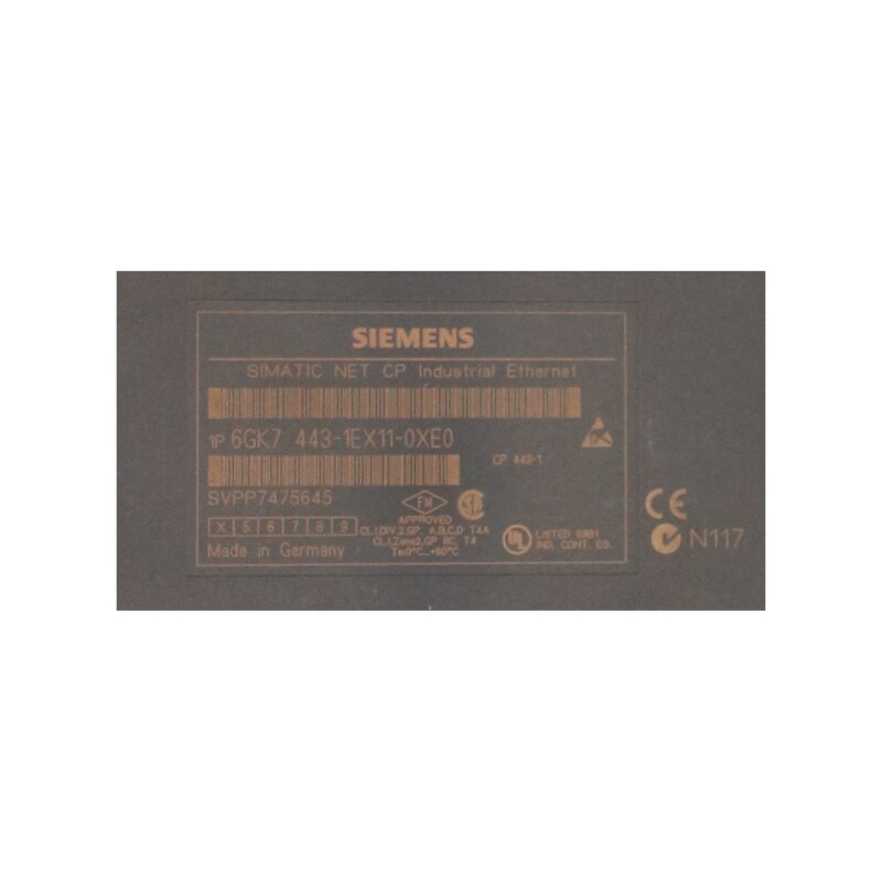 Siemens 6GK7443-1EX11-0XE0 / 6GK7 443-1EX11-0XE0 Kommunikationsprozessor  / communication processor