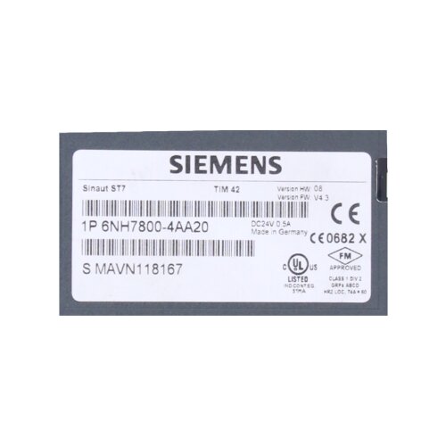 Siemens 6NH7800-4AA20 / 6NH7 800-4AA20 SINAUT ST7, TIM 42 Kommunikationsprozessor / communication processor