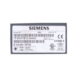 Siemens 6NH7810-0AA40 / 6NH7 810-0AA40 SINAUT ST7, MD4...