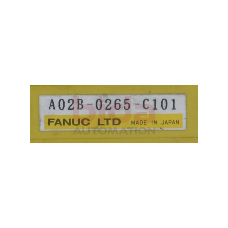 Fanuc A02B-0265-C101 L&uuml;ftereinheit / fan unit 24V