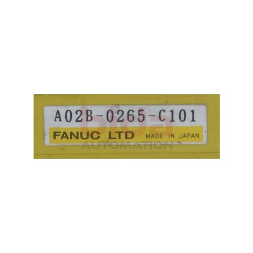 Fanuc A02B-0265-C101 L&uuml;ftereinheit / fan unit 24V