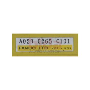 Fanuc A02B-0265-C101 Lüftereinheit / fan unit 24V