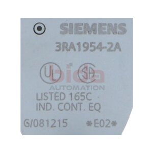 Siemens 3RA1954-2A / 3RA1 954-2A Mechanische Verriegelung...