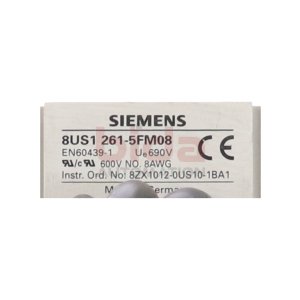 Siemens 8US1 261-5FM08 Sammelschiene Busbar 600V
