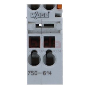 WAGO 750-614 Modul mit zusätzlichen Anschlüssen...