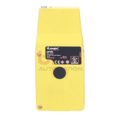 Wenglor OPT89 Reflextaster mit Hintergrundausblendung / Reflective sensor with background suppression