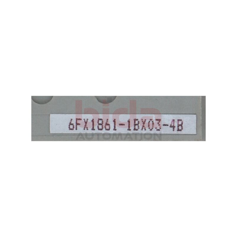 Siemens 6FX1861-1BX03-4B / 6FX1 861-1BX03-4B SINUMERIK 880M/T/N PLC-SOFTWARE 135WB/COP, SW 4.1