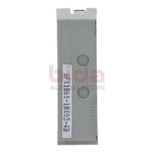 Siemens 6FX1861-1BX03-4B / 6FX1 861-1BX03-4B SINUMERIK...