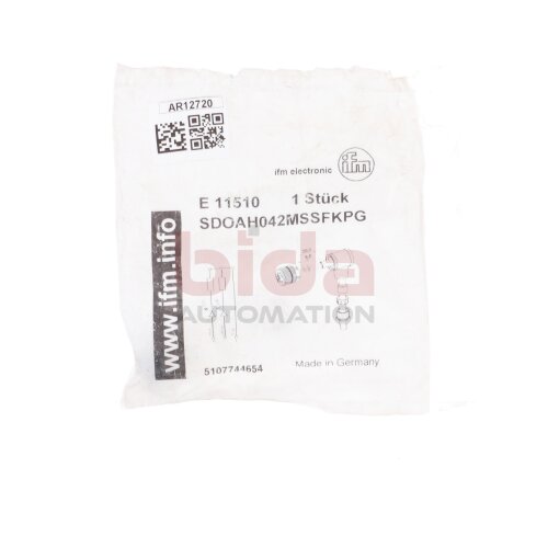 ifm electronic E 11510 Konfektionierbare Buchse Convertible socket