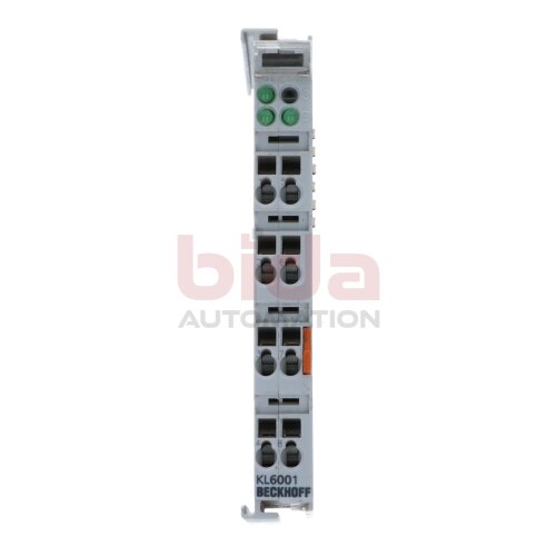 BECKHOFF KL6001 (04113C07)  Busklemme, 1-Kanal-Kommunikations-Interface / Bus terminal, 1-channel communication interface , seriell, RS232