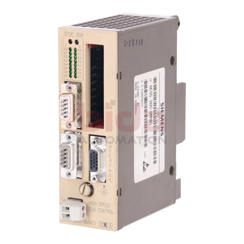 Siemens 6ES5265-8MA01 / 6ES5 265-8MA01 SIMATIC S5 High Speed ​​SUB-Control IP 265