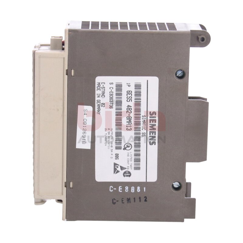 Siemens 6ES5482-8MA13 / 6ES5 482-8MA13 SIMATIC S5 Digital Ein/Ausgabe 482 Digital input/output
