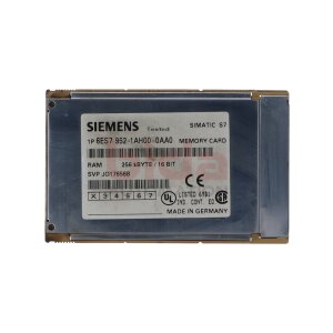 Siemens 6ES7952-1AH00-0AA0 / 6ES7 952-1AH00-0AA0 SIMATIC...