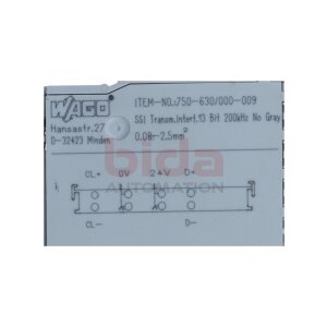 WAGO 750-400 2-Kanal Digital-Eingangsmodul / 2-channel...