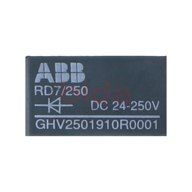 ABB RD7/250  GHV2501910R0001 Entst&ouml;rglied / interference suppressor 24-250V