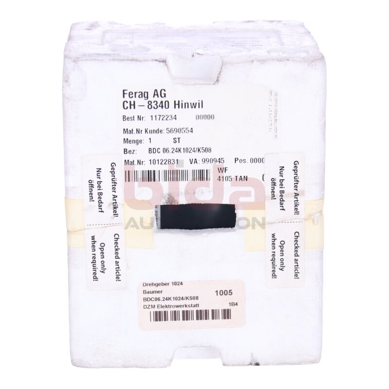 Baumer BDC 06.24K1024/K508 / BDC 06.24K 1024/K508 Drehgeber Encoder