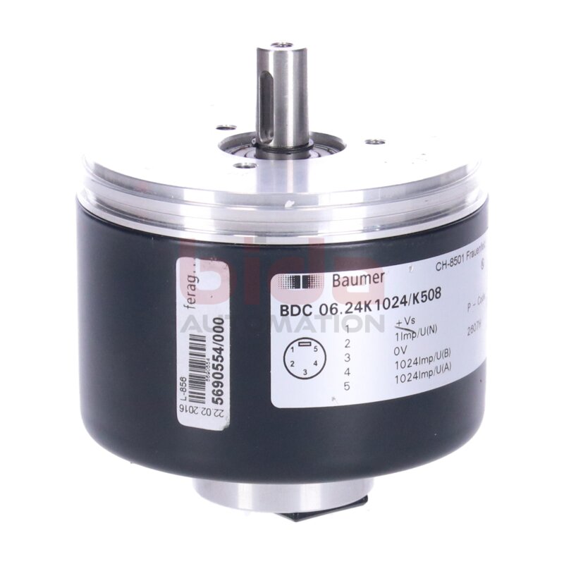 Baumer BDC 06.24K1024/K508 / BDC 06.24K 1024/K508 Drehgeber Encoder