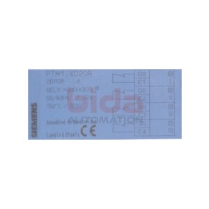 Siemens PTM1.4D20R Meldemodul / registration module 24V