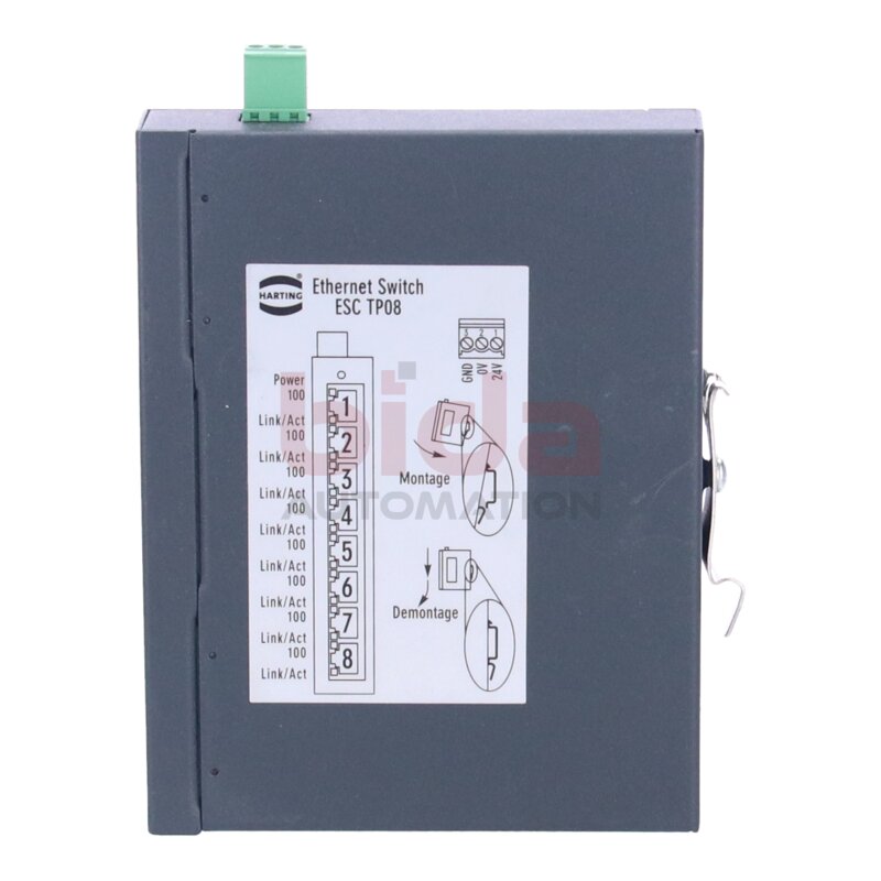 HARTING  ESC TP08 (20761083000) Ethernet-Switch 24 V DC