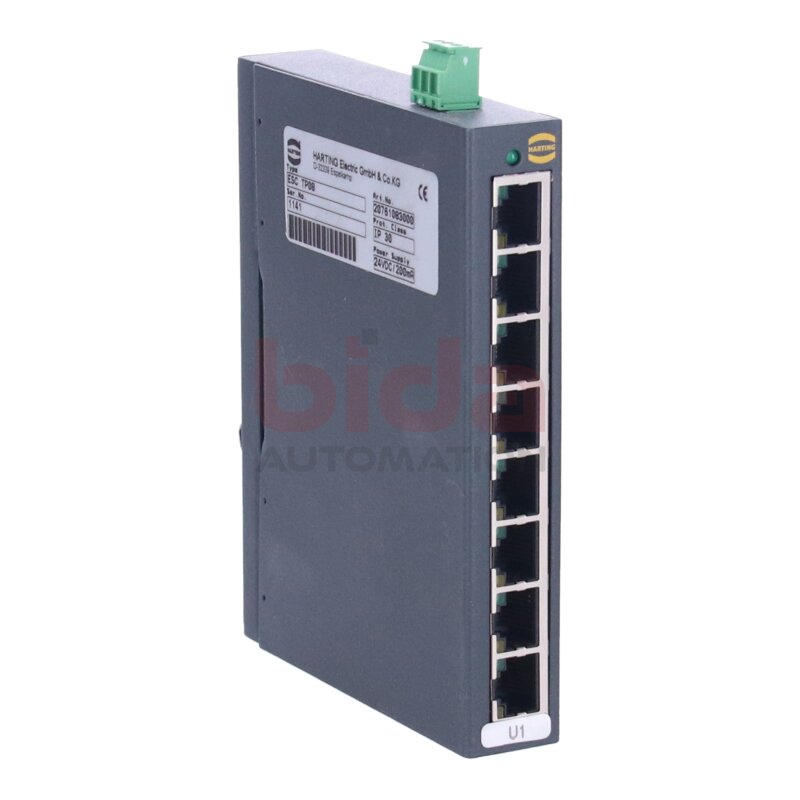 HARTING  ESC TP08 (20761083000) Ethernet-Switch 24 V DC