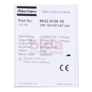 ATLAS COPCO 9032 0120 10 (DMC 50720P EXT 24V)