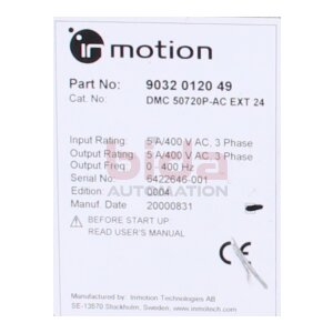 ATLAS COPCO 9032 0120 49 (DMC 50720P-AC EXT 24)
