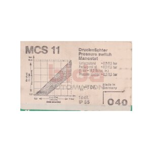 Moeller  MCS 11 Druckwächter / pressure switch