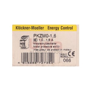 Moeller  PKZM0-1,6 Motorschutzschalter / motor protection...