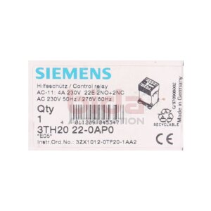 Siemens 3TH2022-0AP0 /  3TH2 022-0AP0 Hilfsschütz /...
